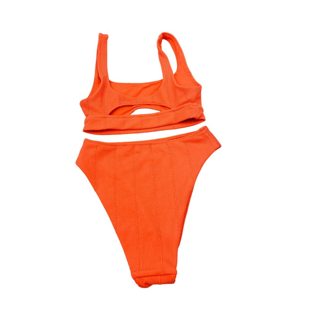 Aerie bright orange high waisted bikini S/XS - Picture 5 of 5